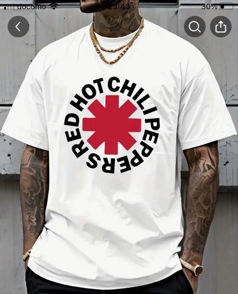 Red Hot Chili Peppers Tシャツ L(JP-XXL)ホワイト