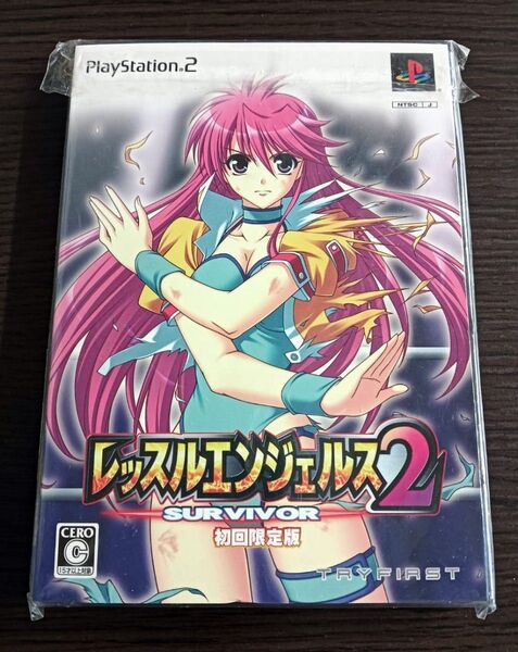【未使用未開封】PS2 レッスルエンジェルス サバイバー2 初回限定版