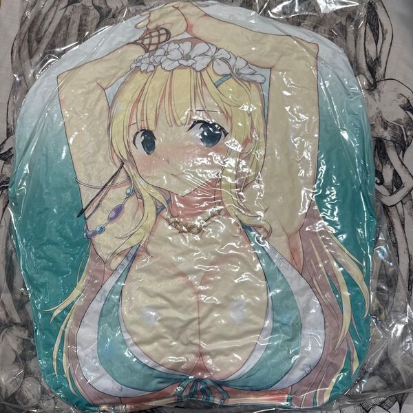 閃乱カグラ 詠 等身大マシュモクッション 新品 シノビマスター