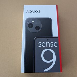 新品未開封 SHARP AQUOS sense9 ブラック SH-M29B 8GB/256GB SIMフリー