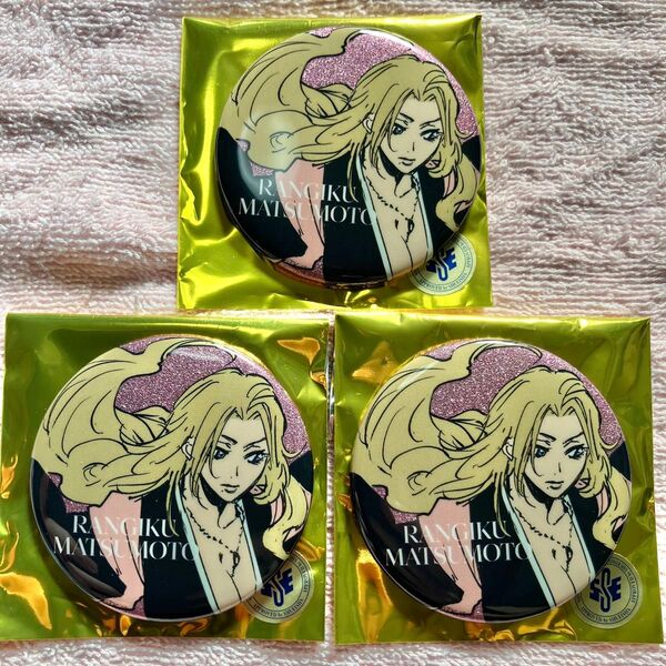 BLEACH WORLD 缶バッジ コレクション THE LOCUS OF BRAVEII ver. 松本乱菊