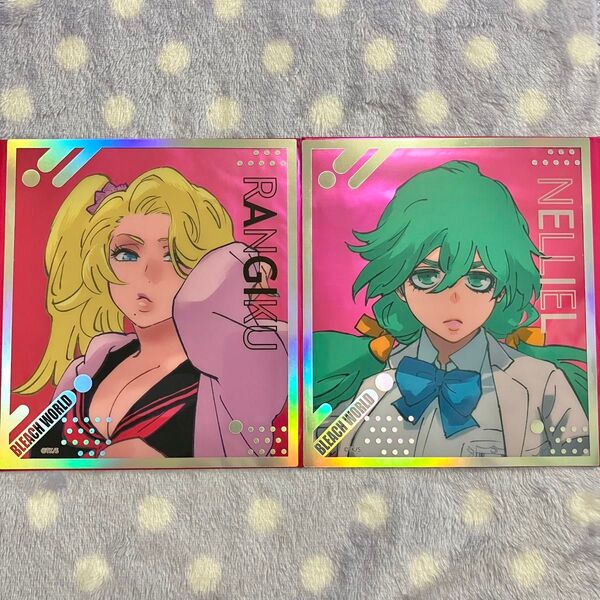 BLEACH WORLD クリアミニ色紙 コレクション ~護廷高校&白砂女子ver.~ ネリエル 松本乱菊
