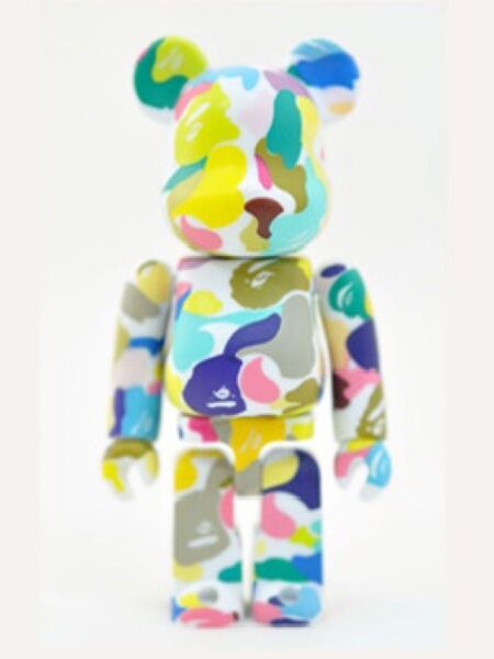 【レア】BE@RBRICKベアブリック100%シリーズ22 シークレット(BAPE マルチカラー カモ)