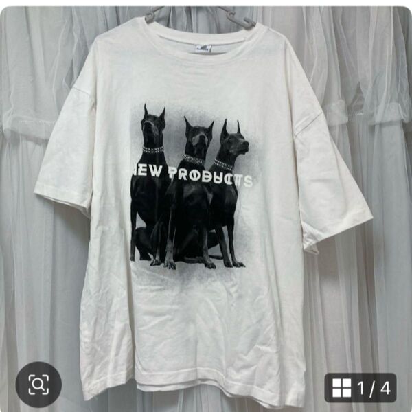 ADCOURBREAK Tシャツ ドーベルマン XL