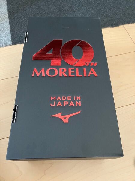 ミズノ モレリア II JAPAN モレリア 2 ショートタン ルビーレッド 24cm 40周年限定 MIZUNO