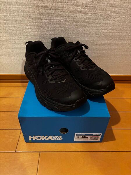 HOKA ONEONE ホカオネオネ クリフトン6 美品 26cm ブラック