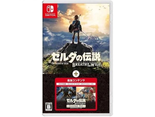 新品 未開封品 未使用 ゼルダの伝説 ブレス オブ ザ ワイルド + エキスパンション・パス Nintendo Switch