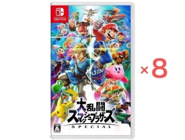 新品 未開封品未使用 大乱闘スマッシュブラザーズ SPECIAL Nintendo Switch パッケージ スイッチソフト