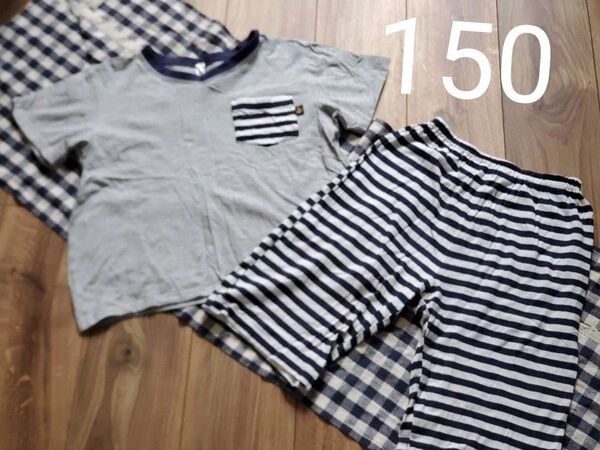 150サイズ 西松屋購入 半袖パジャマ上下セット①