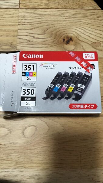 Canon 純正インクタンク 5個パック BCI-351XL+350XL/5MP