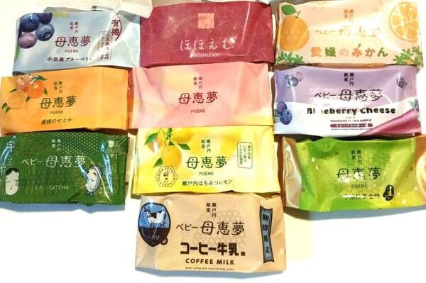 母恵夢&母恵夢本舗 ポエムセット 10個 食べ比べセット
