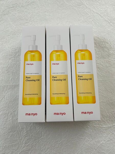 manyo ピュアクレンジングオイル 200mL×3