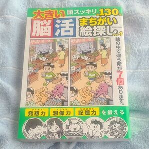 大きい脳活まちがい絵探し vol.4