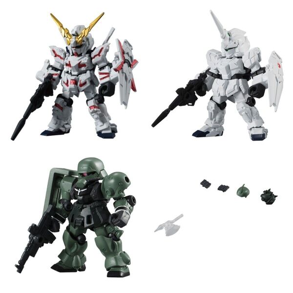 機動戦士ガンダム モビルスーツアンサンブル 3種セット