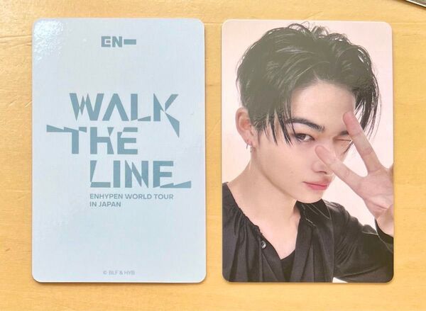 ENHYPEN WALK THE LINE ポップアップ 特典 トレカ ニキ