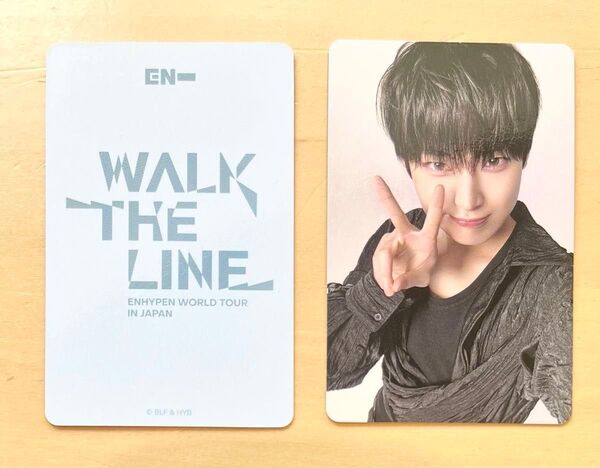 ENHYPEN WALK THE LINE ポップアップ 特典 トレカ ソヌ