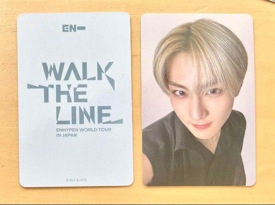 ENHYPEN walk the line popup特典トレカ ジョンウォン