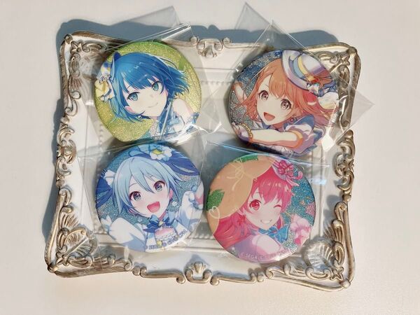 プロセカ モモジャン グリッター缶バッジ 初音ミク