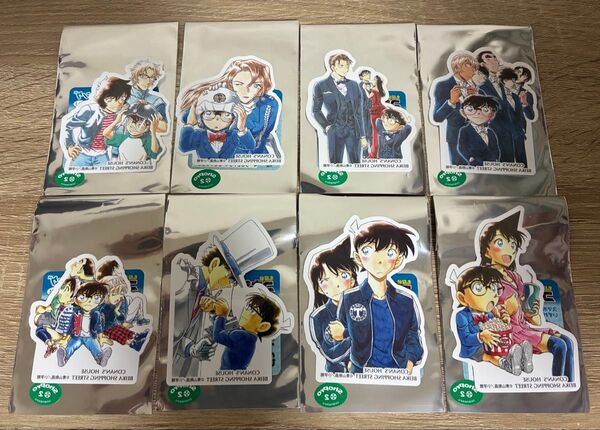 名探偵コナン 鳥取 北栄町 米花商店街 コナン百貨店限定 ステッカーコンプセット