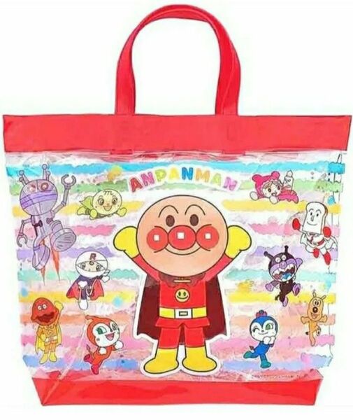 新品 アンパンマン プールバッグ ビニールバッグ スイミングバッグ キッズ 子供