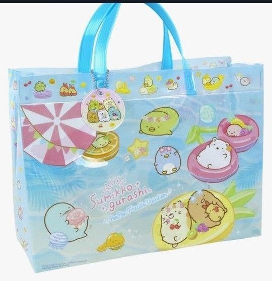 【大特価】すみっコぐらし マチアリ プールバック トートバッグ すみっこぐらし