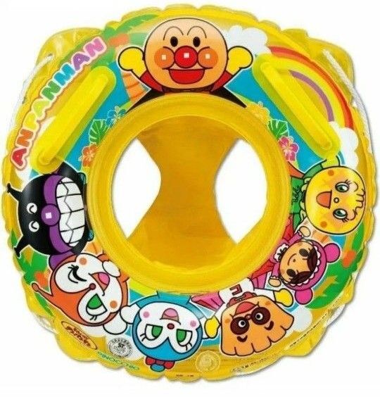 新品 アンパンマン ベビーうきわ 足入れ 浮輪 浮き輪 子供こども うきわ