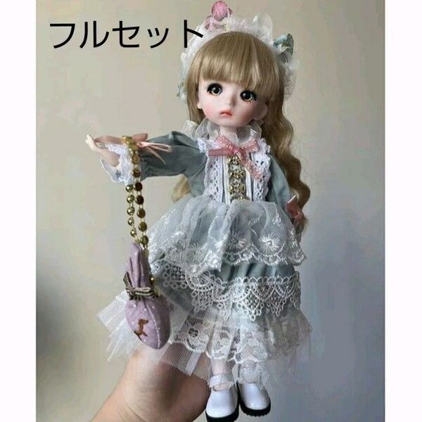 球体関節人形 1/6ドール フルセット 新品 BJD ドール本体 約28㎝ 着せ替え人形 美少女