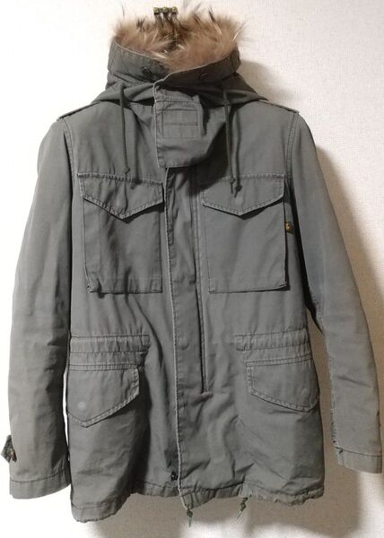 Alpha Industries アルファインダストリー M-65 フィールドジャケット ライナー 外付けフード セット