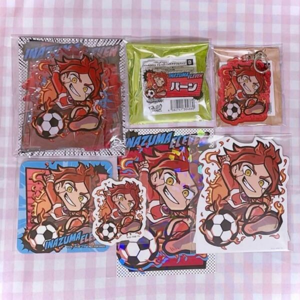 バーン 南雲晴矢 アクリルスタンド キーホルダー バッジ ステッカー コースター スタンドポップ ポストカード イナズマイレブン
