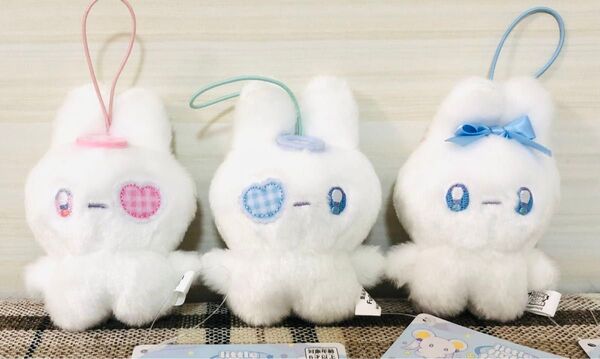 little fluffy friends コンプリートセット うさぎ マスコット ぬいぐるみ タグ付き 非売品