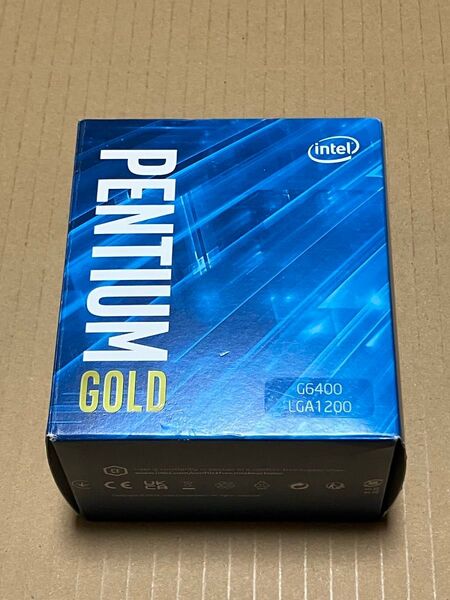 Intel Pentium Gold G6400 BOX 4GHz CPU LGA1200 第10世代