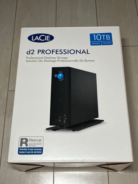 Lacie d2 Professional 10TB STHA10000800 外付けHDD ハードディスク USB Type-C