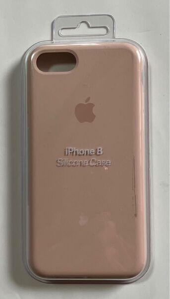 Phone8 純正シリコーンケース ピンクサンド Apple