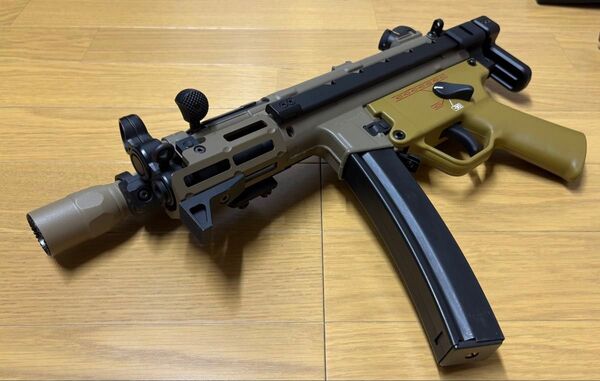 VFC MP5K Gen2 GBB CO2 Cerakote FDE 外装カスタム RAL8000 ガスガン セラコート GHK