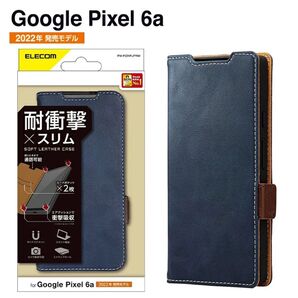 Google Pixel 6a用ソフトレザーケース(手帳型)