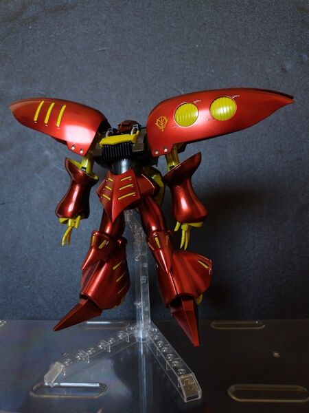 HGUC 1/144 キュベレイMk-II プルツー機 キャンディ塗装 完成品 HG 1/144 キュベレイマークII