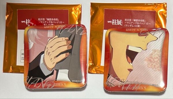 柱展 柱百景 煉獄杏寿郎 マニアック缶バッジ15 鬼滅の刃