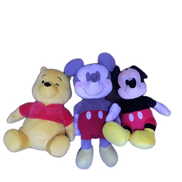 ディズニー ぬいぐるみ 3個セット ミッキーマウス プーさん