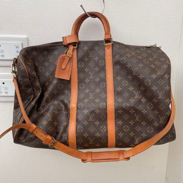 値下げ ルイヴィトン モノグラム LOUIS VUITTON キーポル 55 ボストンバッグ ボストン バッグ ショルダー付