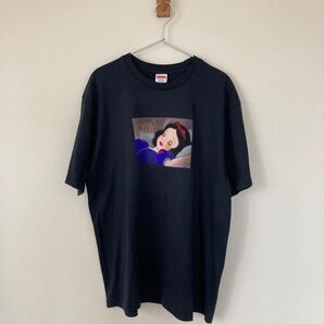 【美品】【レア】シュプリーム/白雪姫 /tシャツ /ネイビー/サイズL