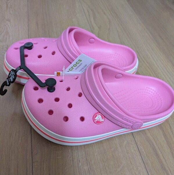 crocs クロックス サンダル ピンク 22cm 新品未使用