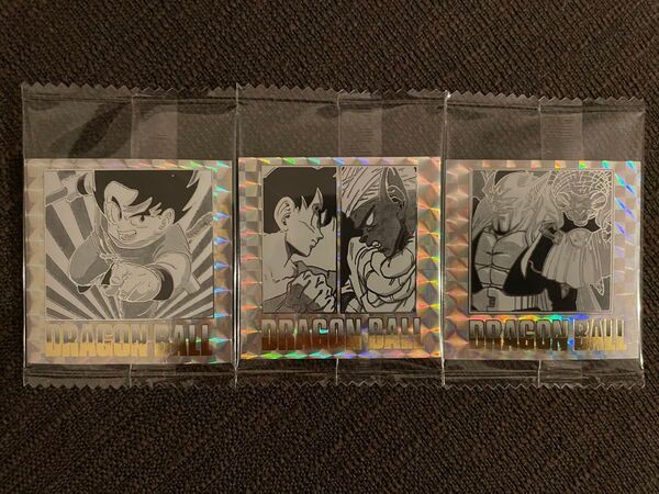 ドラゴンボール 40周年記念 シール ウエハース 3枚セット