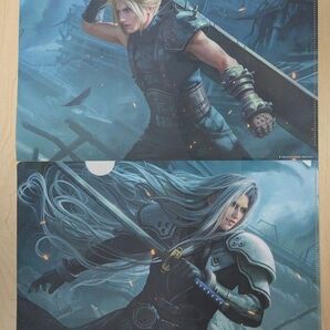 MAGIC THE GATHERING × FINALFANTASY ローソン LAWSON クリアファイル クラウド セフィロス
