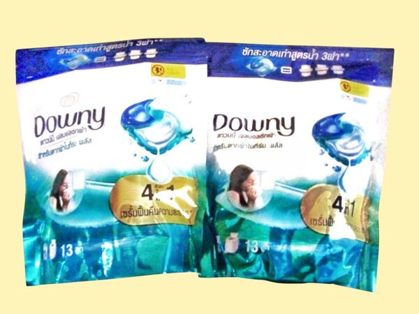 タイ産 Downy ダウニー ジェルボール 13個入り×2袋 洗濯用洗剤 柔軟剤