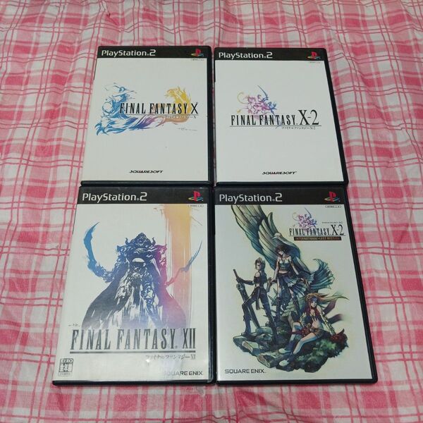 PS2 FINAL FANTASY X X-2 International 4本セット プレステ2 ファイナルファンタジー FF