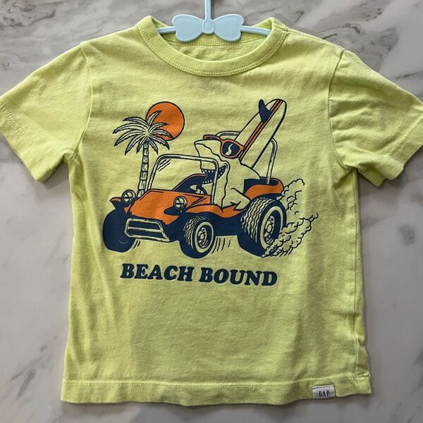 GAP キッズ Tシャツ 夏服 男の子 ギャップ 90㎝ イエロー系