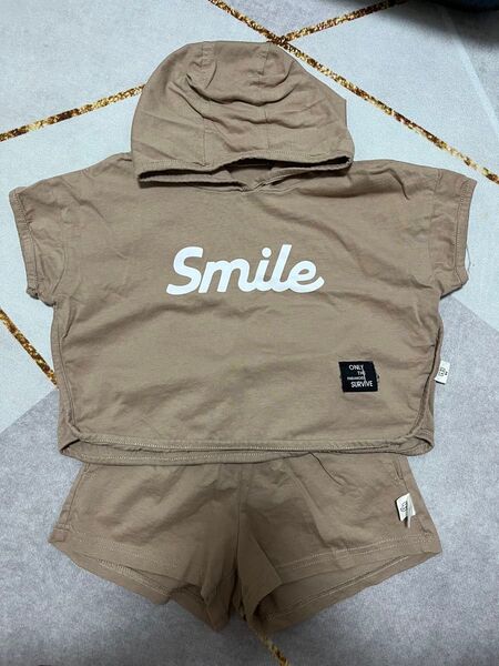 キッズ服 ベビー服 男の子 夏服 90㎝ セトア セットアップ フード付き