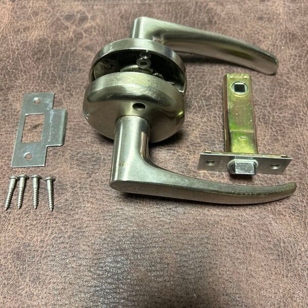 取り替え用ドアノブ バックセット60 中古品 ドアノブ