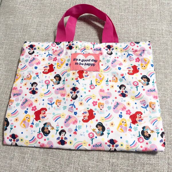 バースデイ ディズニー プリンセス レッスンバッグ 美品