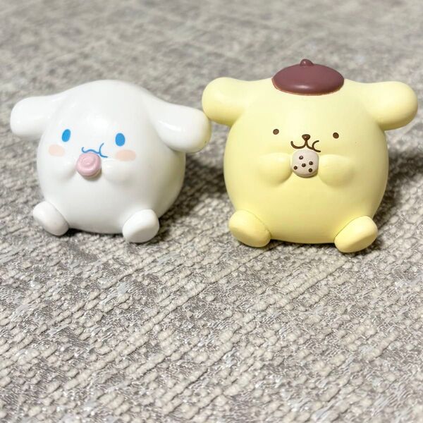 サンリオ シナモロール ポムポムプリン 人形 2個セット